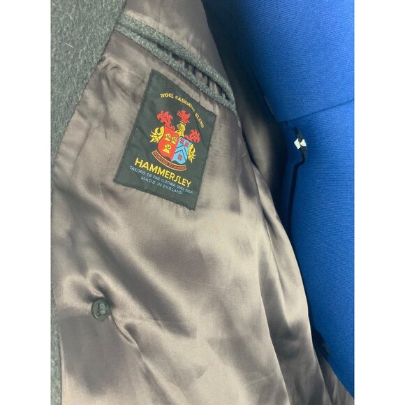 Hammersley men’s coat /Crombie/ outdoor cashmere wool blend made in England - Picture 3 of 16